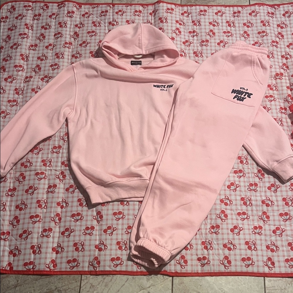 White Fox Boutique Blush Hoodie